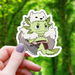Axolotl Barbarian RPG Inspired Class Sticker - 3" Gift Mimic Gaming Co   