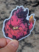 Polyhedral Dice Baby Magma Dragon Sticker - 2.5" Gift Mimic Gaming Co   