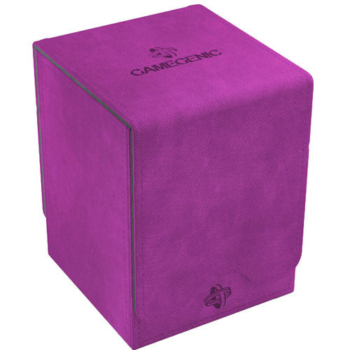 Gamegenic Squire - 100+ Card Convertible Deck Box: Purple Accessories Asmodee   