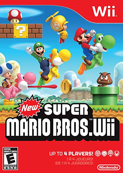New Super Mario Bros - Wii - Complete Video Games Nintendo   