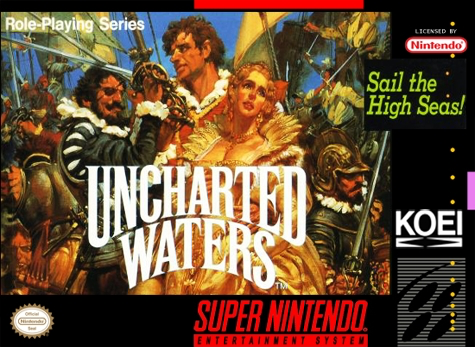 Uncharted Waters  - SNES - Loose Video Games Nintendo   