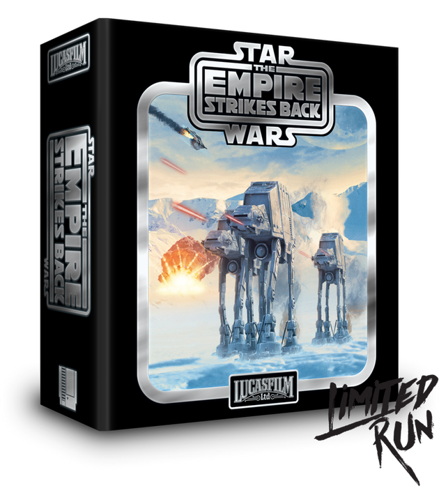 Star Wars Empire Strikes Back - Nintendo Premium Edition - Limited Run - NES - New Video Games Limited Run   