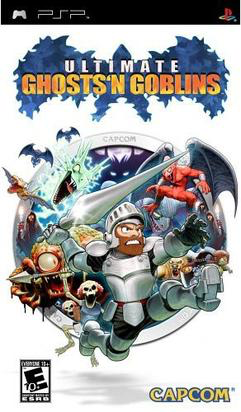Ultimate Ghosts N Goblins - Playstation Portable - Complete Video Games Sony   