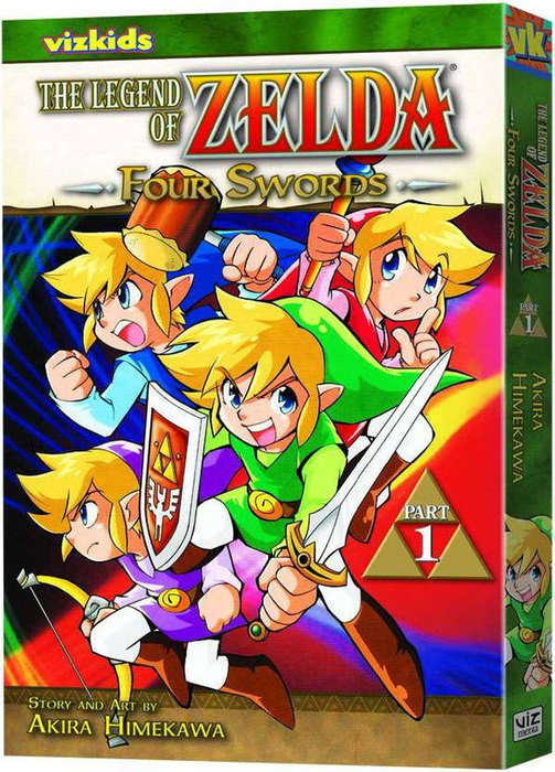 Legend of Zelda - Four Swords Part 01 Book Viz Media   