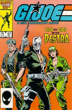 G.I. Joe: A Real American Hero (Marvel) #057 Comics Marvel   