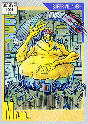 Marvel Universe 1991 - 064 - Mojo Vintage Trading Card Singles Impel   