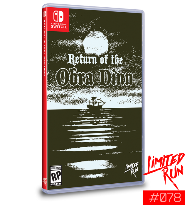 Return of Obra Dinn - Limited Run #78 - Switch - Sealed Video Games Limited Run   
