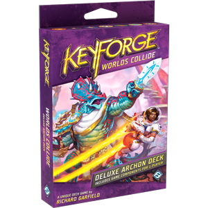 KeyForge - Worlds Collide Deluxe Archon Deck CCG Asmodee   