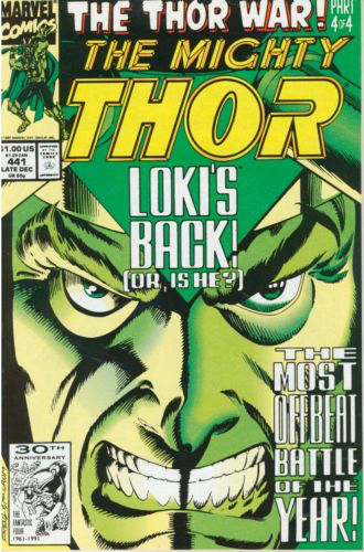 Thor, Vol. 1 #441 Comics Marvel   
