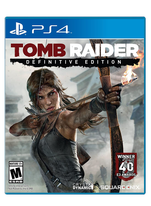 Tomb Raider - Definitive Edition - Playstation 4 - in Case Video Games Sony   