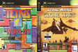Star Wars - The Clone Wars and Tetris Worlds - Xbox - in Case Video Games Microsoft   
