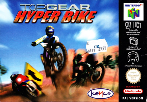 Top Gear Hyper-Bike - N64 - Loose Video Games Nintendo   