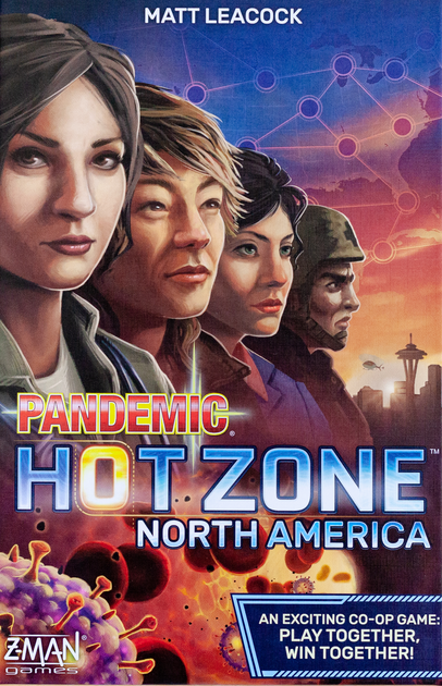 Pandemic: Hot Zone - North America Board Games Heroic Goods and Games   