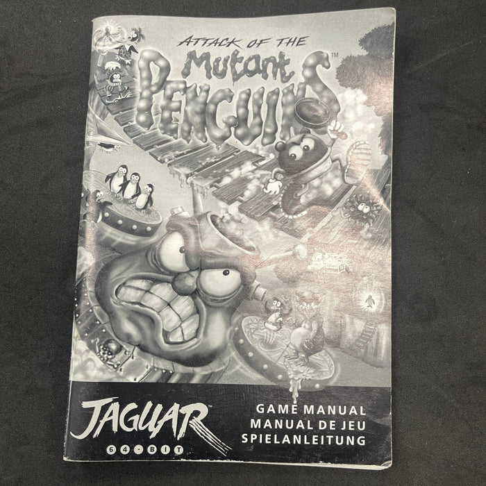 Attack of the Mutant Penguins - Atari Jaguar - Loose with Manual Video Games Sony   