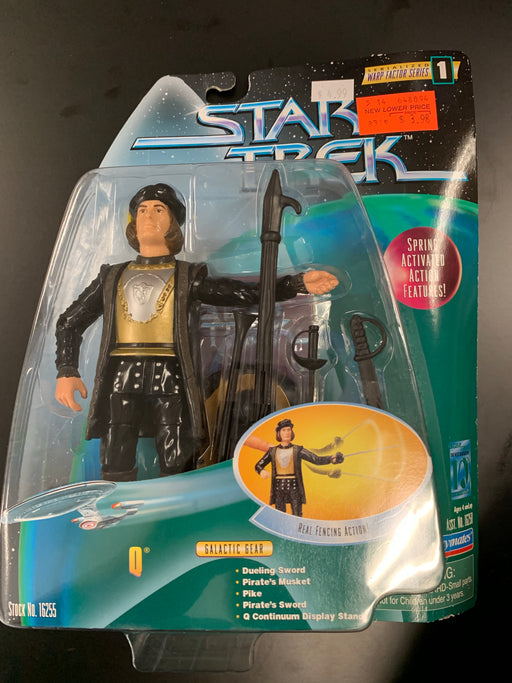 Star Trek Q - Warp Factor Series 1 Vintage Toy Heroic Goods and Games   