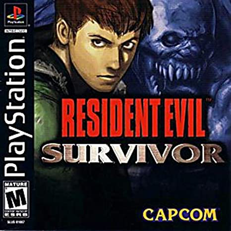 Resident Evil  Survivor - Playstation 1 - Complete Video Games Sony   