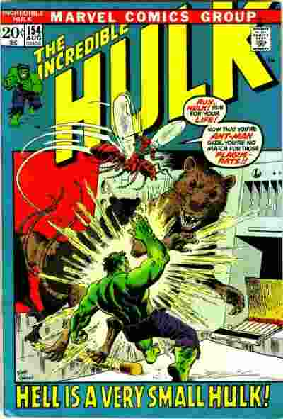 Incredible Hulk, Vol. 1 #154 Comics Marvel   