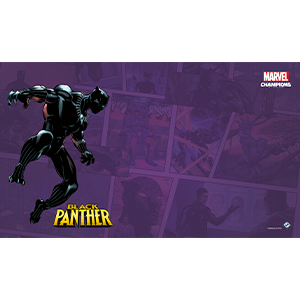 Marvel Champions LCG: Black Panther Game Mat Accessories ASMODEE NORTH AMERICA   