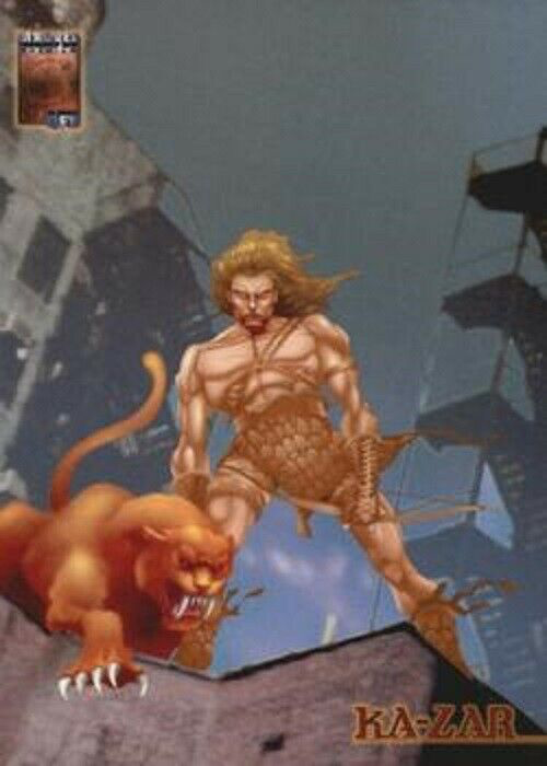 Marvel Premium QFX 1997 - 36 - Ka-Zar Vintage Trading Card Singles Fleer