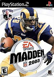 Madden 2003 - Playstation 2 - Complete Video Games Sony   
