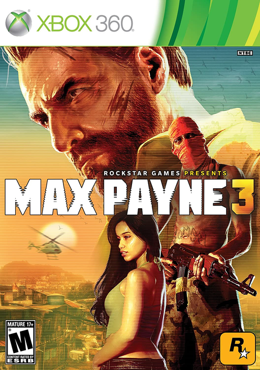Max Payne 3 - Xbox 360 - in Case Video Games Microsoft   