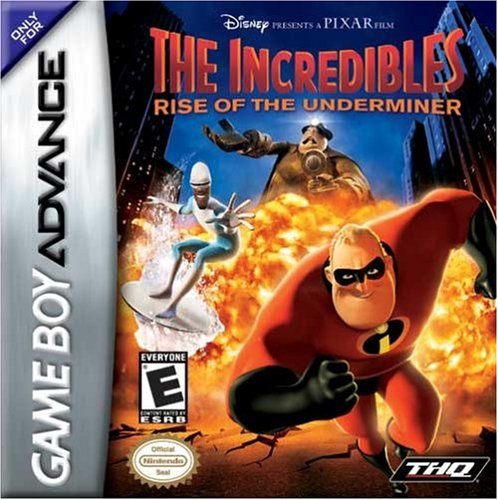 Incredibles - Rise of the Underminer - Game Boy Advance - Loose Video Games Nintendo   