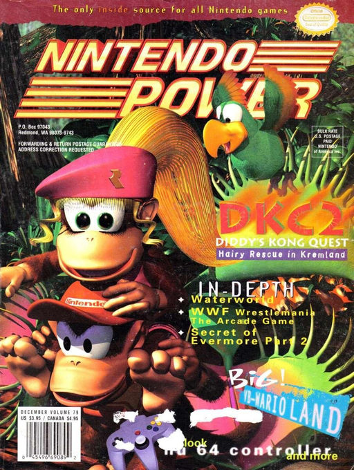 Nintendo Power - Issue 079 - Donkey Kong Country 2 Odd Ends Nintendo   
