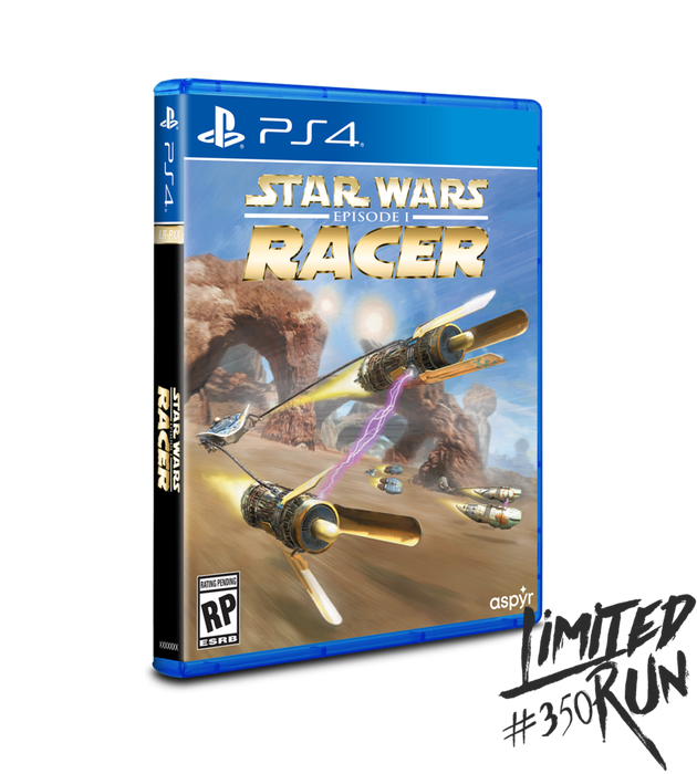 Star Wars Episode I Racer - Limited Run #350 - Playstation 4 - Sealed Video Games Limited Run   
