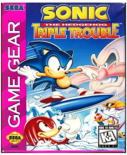 Sonic the Hedgehog - Triple Trouble - Game Gear - Loose Video Games Sega   