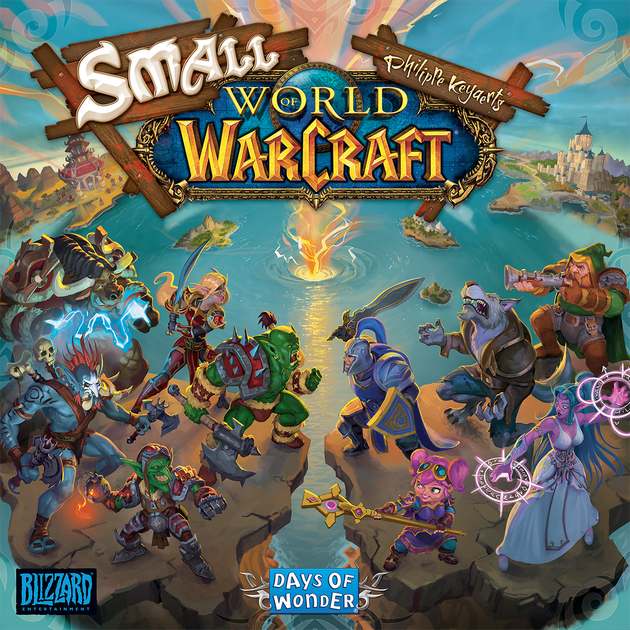 Small World of Warcraft Board Games ASMODEE NORTH AMERICA   