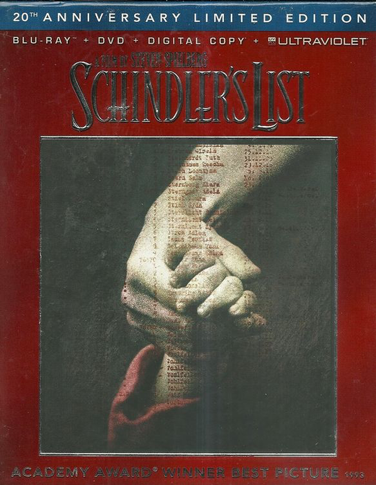 Schindler's List - Blu-Ray Media Heroic Goods and Games   