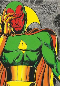 Marvel - The Silver Age 1998 - 78- Avengers #58 Vintage Trading Card Singles Skybox