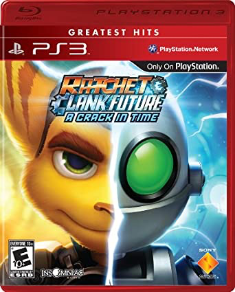 Ratchet & Clank Future - A Crack in Time - Playstation 3 - in Case Video Games Sony   