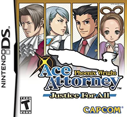 Phoenix Wright - Ace Attorney - Justice For All - DS - Sealed Video Games Nintendo   