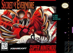 Secret of Evermore - SNES- Loose Video Games Nintendo   