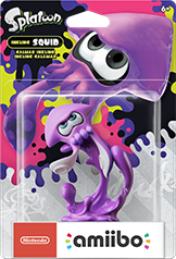 Inkling Squid - Purple - Amiibo - Sealed Video Games Nintendo   