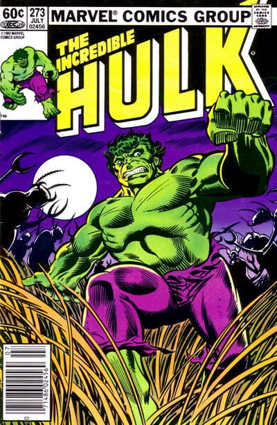 Incredible Hulk, Vol. 1 #273 Comics Marvel   