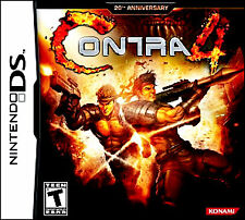 Contra 4 - 20th Anniversary - DS - Complete Video Games Nintendo   