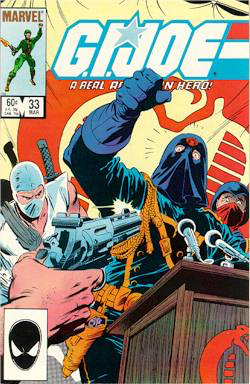 G.I. Joe: A Real American Hero (Marvel) #033 Comics Marvel   