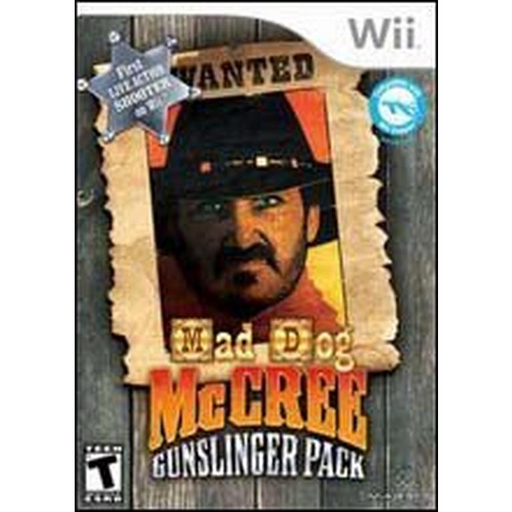 Mad Dog McCree - Wii - Complete Video Games Nintendo   