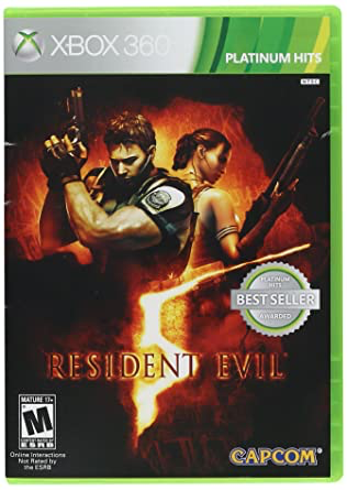 Resident Evil 5 - Xbox 360 - Complete Video Games Microsoft   