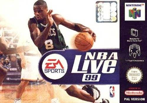 NBA Live 99 - N64 - Loose Video Games Nintendo   