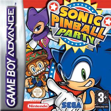 Sonic Pinball Party - Game Boy Advance - Loose Video Games Nintendo   