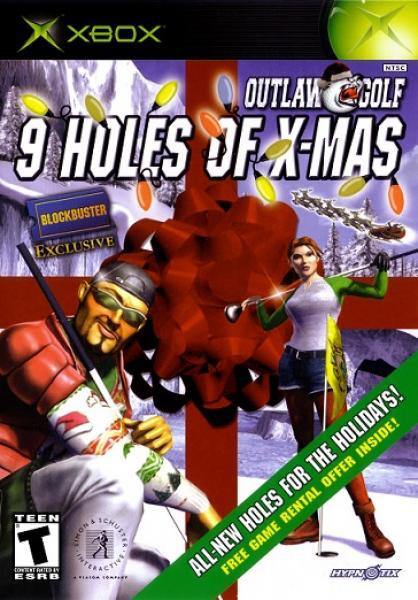 Outlaw Golf - More Holes of X-Mas - Xbox - in Case Video Games Microsoft   