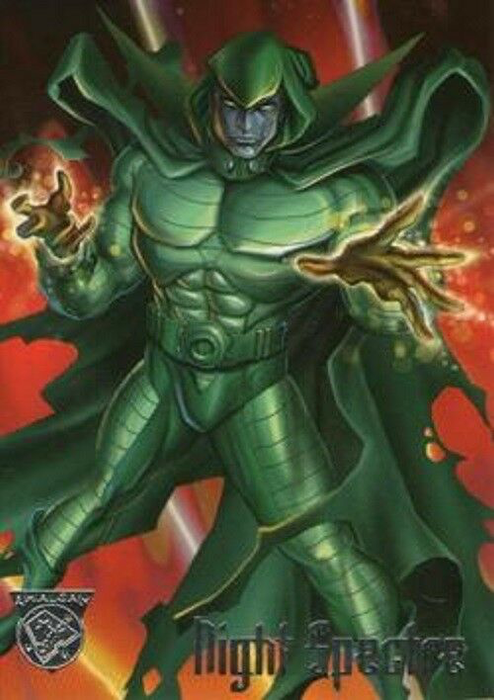 Marvel DC Amalgam 1996 - 81 - Night Spectre Vintage Trading Card Singles Skybox