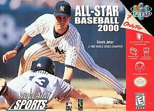 All Star Baseball 2000 - N64 - Loose Video Games Nintendo   