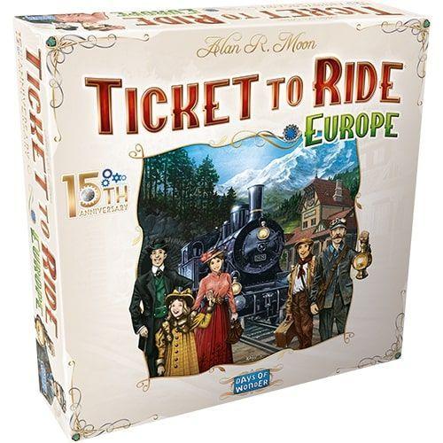 Ticket to Ride Europe: 15th Anniversary Board Games ASMODEE NORTH AMERICA   