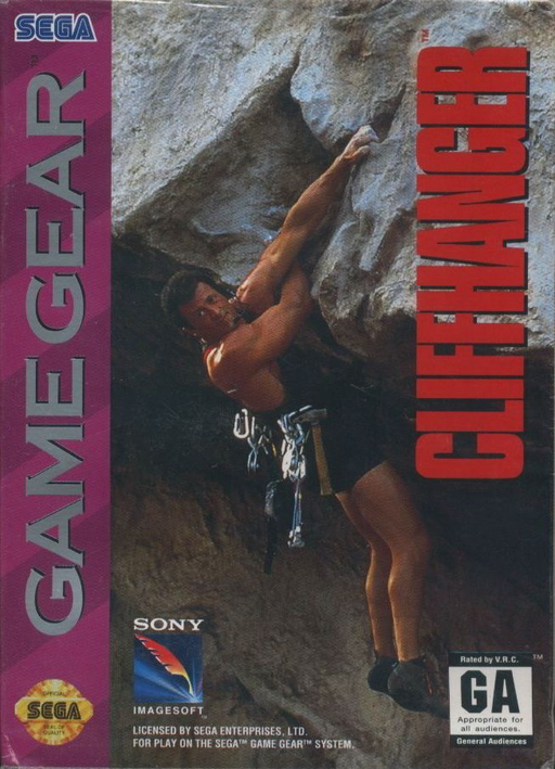 Cliffhanger - Game Gear - Loose Video Games Sega   