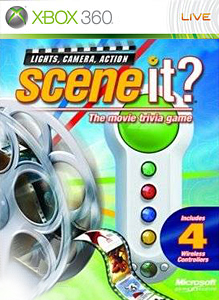 Scene It - Lights, Camera, Action - Xbox 360 - in Case Video Games Microsoft   