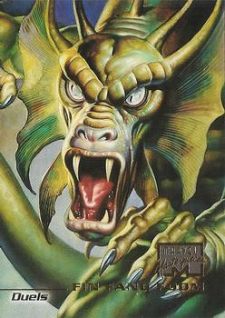 Marvel Masterpieces 1996 - 68 - Fin Fang Foom Vintage Trading Card Singles Heroic Goods and Games